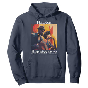 Harlem Renaissance Hoodie Jazz Music 1920s Black History Month TS11 Navy Print Your Wear