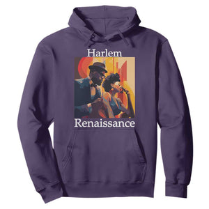 Harlem Renaissance Hoodie Jazz Music 1920s Black History Month TS11 Purple Print Your Wear