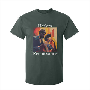 Harlem Renaissance T Shirt For Kid Jazz Music 1920s Black History Month TS11 Dark Forest Green Print Your Wear