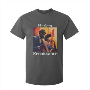 Harlem Renaissance T Shirt For Kid Jazz Music 1920s Black History Month TS11 Dark Heather Print Your Wear