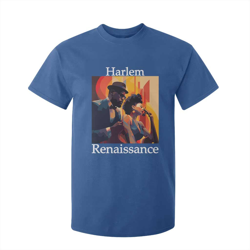 Harlem Renaissance T Shirt For Kid Jazz Music 1920s Black History Month TS11 Royal Blue Print Your Wear