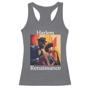 Harlem Renaissance Racerback Tank Top Jazz Music 1920s Black History Month TS11 Charcoal Print Your Wear