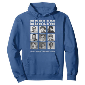 Harlem Renaissance Hoodie Black Writers Innovators Entertainers Activism Black History Month TS11 Royal Blue Print Your Wear