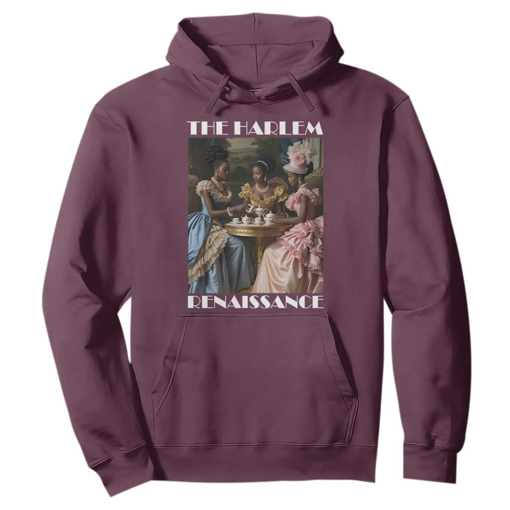 The Harlem Renaissance Hoodie African American Historical Black History Month TS11 Maroon Print Your Wear