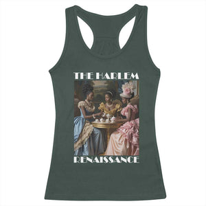 The Harlem Renaissance Racerback Tank Top African American Historical Black History Month TS11 Dark Forest Green Print Your Wear