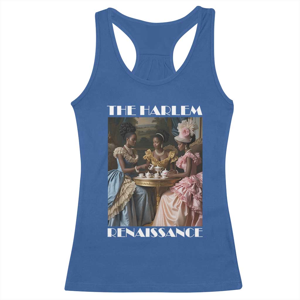 The Harlem Renaissance Racerback Tank Top African American Historical Black History Month TS11 Royal Blue Print Your Wear