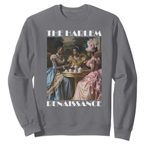 The Harlem Renaissance Sweatshirt African American Historical Black History Month TS11 Charcoal Print Your Wear
