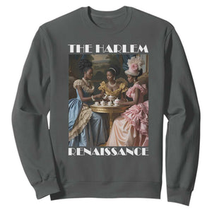 The Harlem Renaissance Sweatshirt African American Historical Black History Month TS11 Dark Heather Print Your Wear