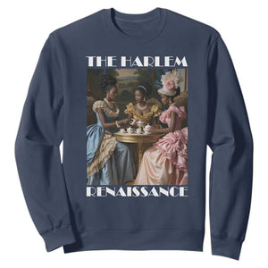 The Harlem Renaissance Sweatshirt African American Historical Black History Month TS11 Navy Print Your Wear