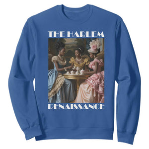 The Harlem Renaissance Sweatshirt African American Historical Black History Month TS11 Royal Blue Print Your Wear