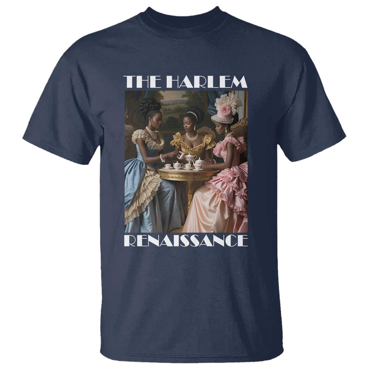 The Harlem Renaissance T Shirt African American Historical Black History Month TS11 Navy Print Your Wear
