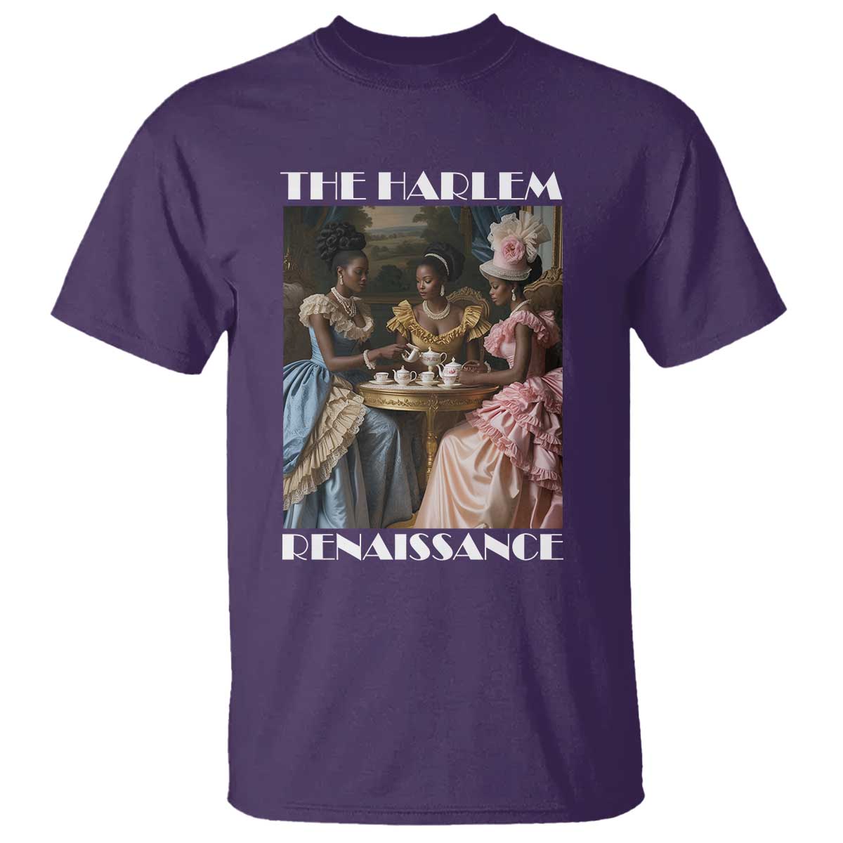 The Harlem Renaissance T Shirt African American Historical Black History Month TS11 Purple Print Your Wear