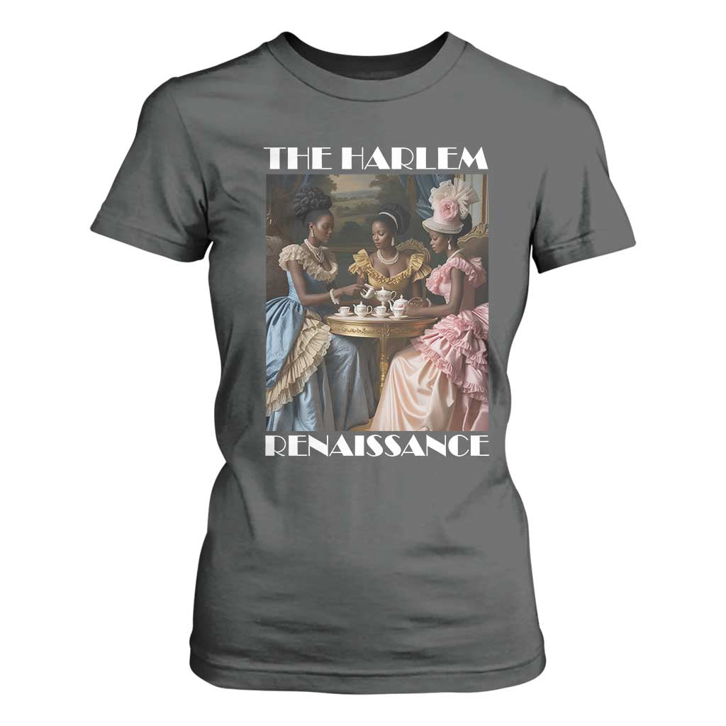 The Harlem Renaissance T Shirt For Women African American Historical Black History Month TS11 Dark Heather Print Your Wear