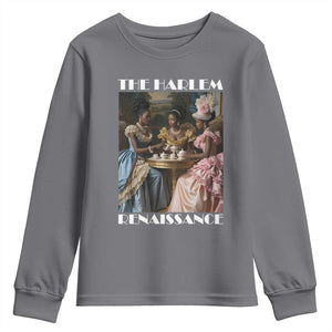 The Harlem Renaissance Youth Sweatshirt African American Historical Black History Month TS11 Charcoal Print Your Wear