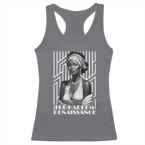 The Harlem Renaissance Racerback Tank Top Black Woman 1920s Black History Month TS11 Charcoal Print Your Wear