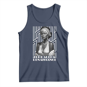 The Harlem Renaissance Tank Top Black Woman 1920s Black History Month TS11 Navy Print Your Wear