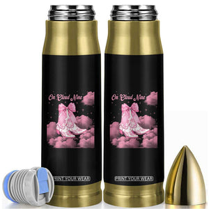 On Cloud Nine Bullet Tumbler 9th Birthday Bday Girl Pink Coquette Cowgirl Boots TS11 Black Print Your Wear