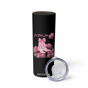 On Cloud Nine Skinny Tumbler 9th Birthday Bday Girl Pink Coquette Cowgirl Boots TS11 Print Your Wear