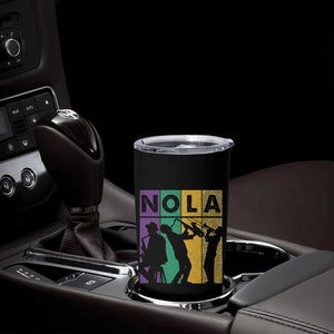 Mardi Gras NOLA New Orleans Carnival Jazz Music Glitter Print Tumbler Cup TS11 Print Your Wear