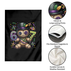Funny Mardi Gras 67 Voodoo Doll Garden Flag Fat Tuesday Six Seven Meme TS11 Print Your Wear