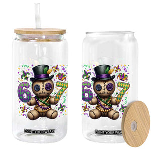 Funny Mardi Gras 67 Voodoo Doll Glass Can Fat Tuesday Six Seven Meme TS11 Print Your Wear