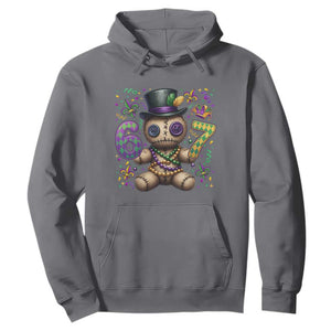 Funny Mardi Gras 67 Voodoo Doll Hoodie Fat Tuesday Six Seven Meme TS11 Charcoal Print Your Wear