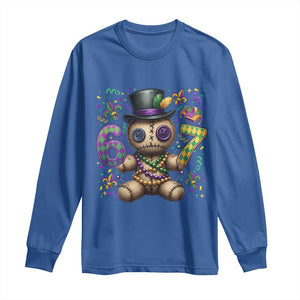 Funny Mardi Gras 67 Voodoo Doll Long Sleeve Shirt Fat Tuesday Six Seven Meme TS11 Royal Blue Print Your Wear