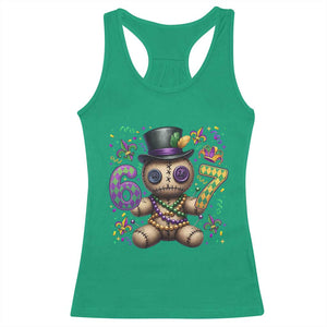 Funny Mardi Gras 67 Voodoo Doll Racerback Tank Top Fat Tuesday Six Seven Meme TS11 Irish Green Print Your Wear
