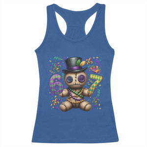 Funny Mardi Gras 67 Voodoo Doll Racerback Tank Top Fat Tuesday Six Seven Meme TS11 Royal Blue Print Your Wear
