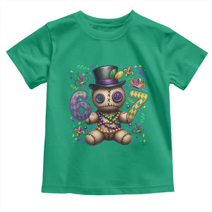 Funny Mardi Gras 67 Voodoo Doll Toddler T Shirt Fat Tuesday Six Seven Meme TS11 Irish Green Print Your Wear