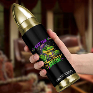 Let The Shenanigans Begin Mardi Gras 67 Meme Bullet Tumbler Funny Alligator Mardigator Six Seven TS11 Print Your Wear