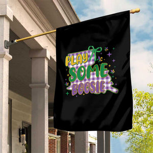 Play Some Boosie Mardi Gras Garden Flag Funny Fat Tuesday Coquette Louisiana Carnival TS11 Print Your Wear
