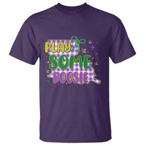 Play Some Boosie Mardi Gras T Shirt Funny Fat Tuesday Coquette Louisiana Carnival TS11 Purple Print Your Wear