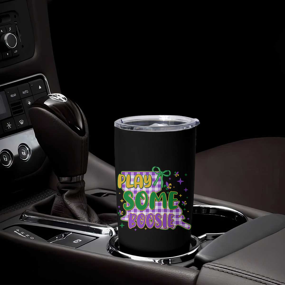 Play Some Boosie Mardi Gras Tumbler Cup Funny Fat Tuesday Coquette Louisiana Carnival TS11 Print Your Wear