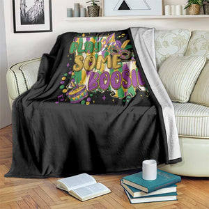 Play Some Boosie Mardi Gras Throw Blanket Funny Louisiana New Orleans Carnival TS11 Print Your Wear