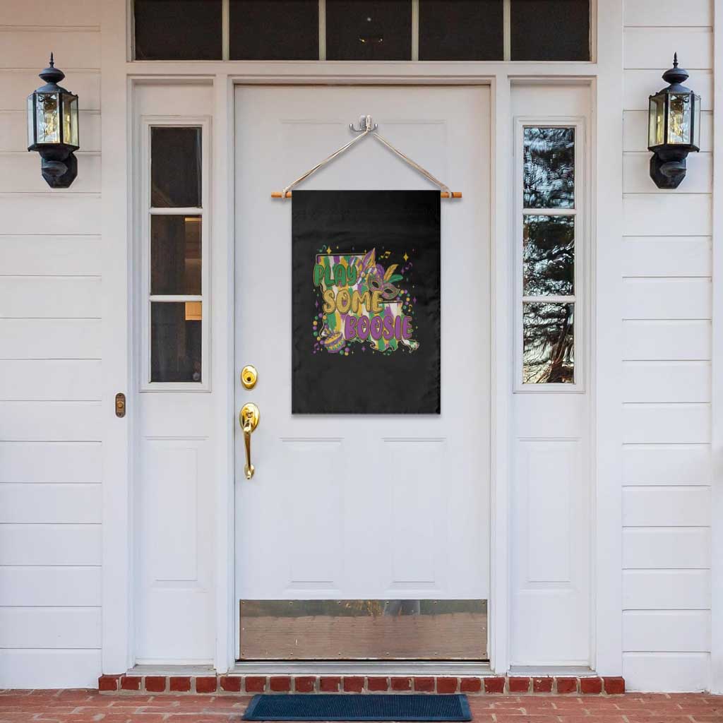 Play Some Boosie Mardi Gras Garden Flag Funny Louisiana New Orleans Carnival TS11 Print Your Wear