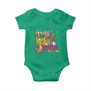 Play Some Boosie Mardi Gras Baby Onesie Funny Louisiana New Orleans Carnival TS11 Irish Green Print Your Wear