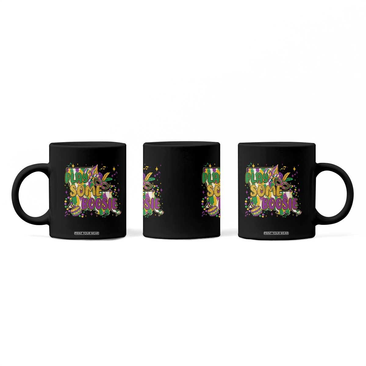 Play Some Boosie Mardi Gras Coffee Mug Funny Louisiana New Orleans Carnival TS11 Print Your Wear