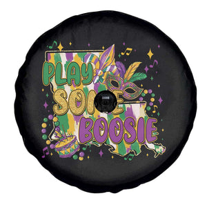 Play Some Boosie Mardi Gras Spare Tire Cover Funny Louisiana New Orleans Carnival TS11 Print Your Wear