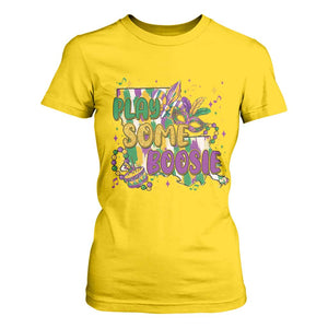 Play Some Boosie Mardi Gras T Shirt For Women Funny Louisiana New Orleans Carnival TS11 Daisy Print Your Wear