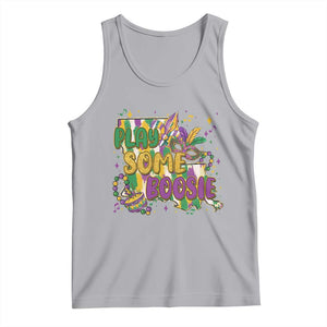 Play Some Boosie Mardi Gras Tank Top Funny Louisiana New Orleans Carnival TS11 Athletic Heather Print Your Wear