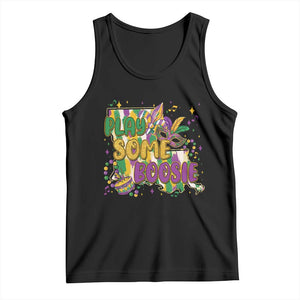 Play Some Boosie Mardi Gras Tank Top Funny Louisiana New Orleans Carnival TS11 Black Print Your Wear