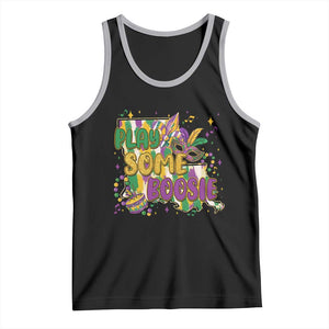 Play Some Boosie Mardi Gras Tank Top Funny Louisiana New Orleans Carnival TS11 Black Athletic Heather Print Your Wear