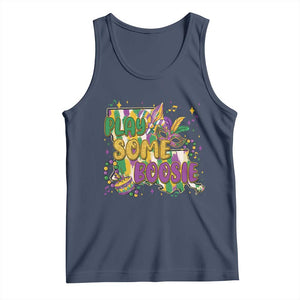 Play Some Boosie Mardi Gras Tank Top Funny Louisiana New Orleans Carnival TS11 Navy Print Your Wear