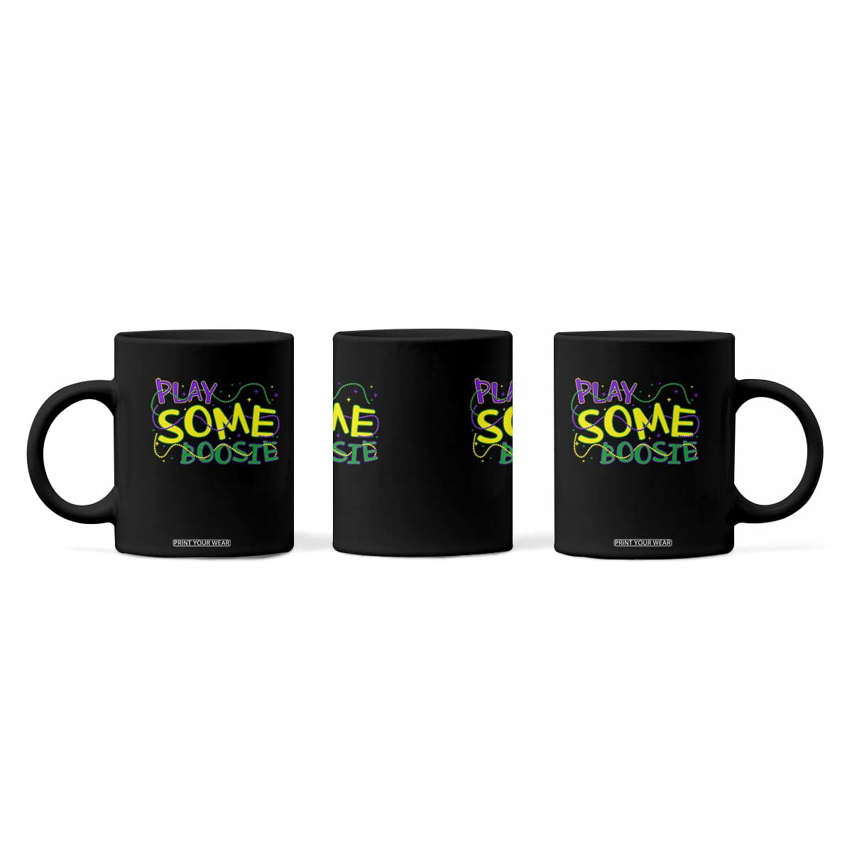 Funny Play Some Boosie Mardi Gras Coffee Mug Beads Carnival Louisiana TS11 Print Your Wear