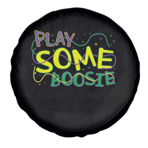 Funny Play Some Boosie Mardi Gras Spare Tire Cover Beads Carnival Louisiana TS11 Print Your Wear