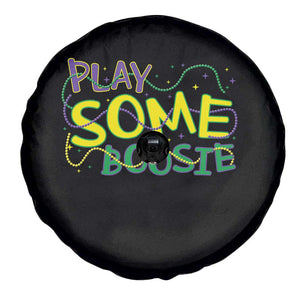 Funny Play Some Boosie Mardi Gras Spare Tire Cover Beads Carnival Louisiana TS11 Print Your Wear