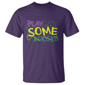 Funny Play Some Boosie Mardi Gras T Shirt - Beads Carnival Louisiana Music Humor Tee TS11 Purple Print Your Wear