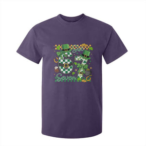 67 St Patricks Day T Shirt For Kid Funny Six Seven Meme Lucky Shamrock TS11 Purple Print Your Wear