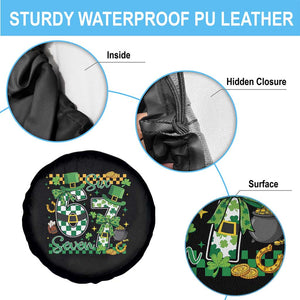 67 St Patricks Day Spare Tire Cover Funny Six Seven Meme Lucky Shamrock TS11 Print Your Wear